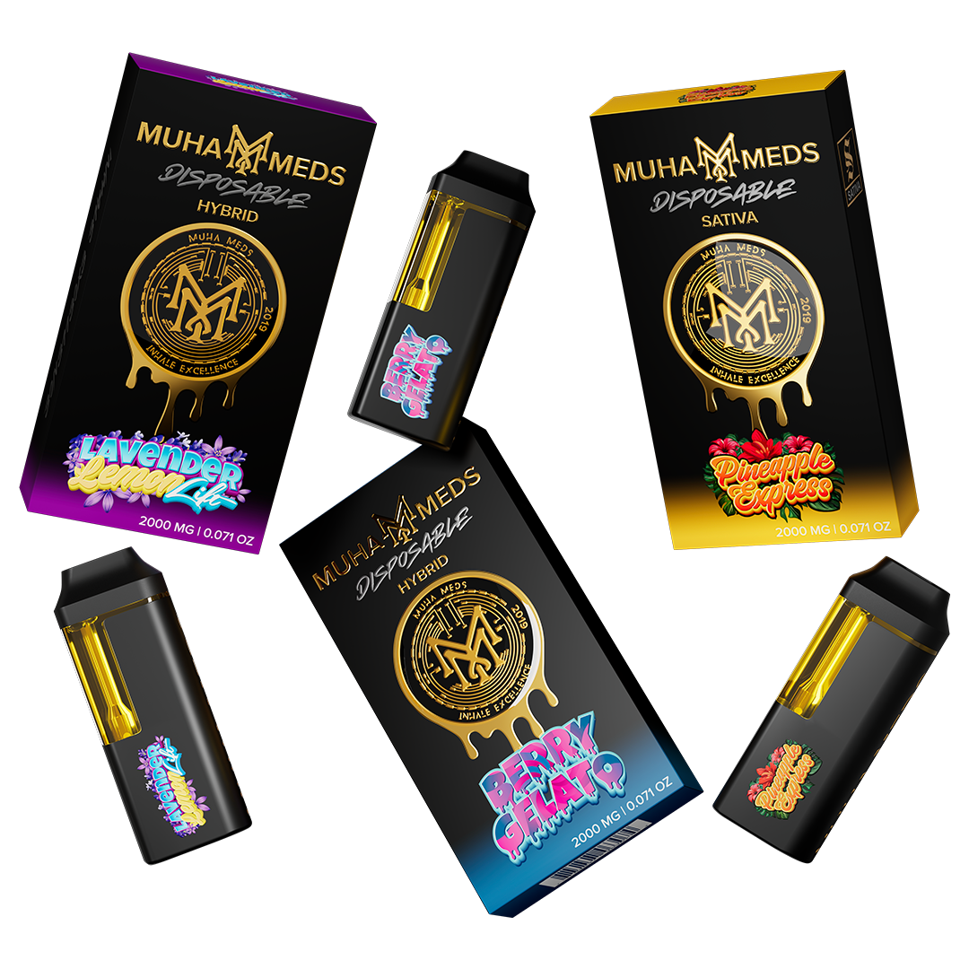 Muha Meds 2000mg Disposable THC Vape UK